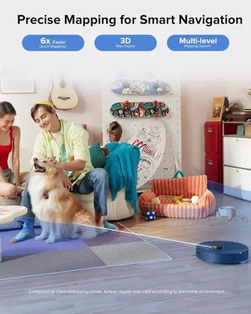 Q5 Pro 5500Pa LiDAR 3D-Mapping Robot Vacuum & Mop