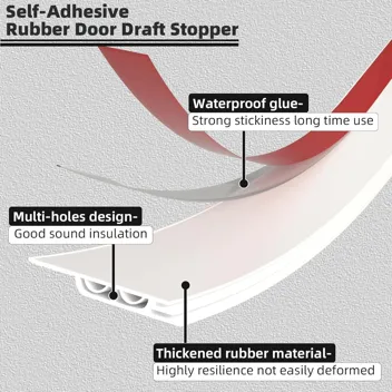 Esufeir 2" x 39" Under Door Drft Stopper (Brown)