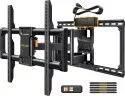 PGLF11 Full Motion TV Wall Mount (for 42-90" TVs) with Power Strip