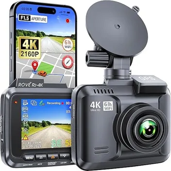 R2-4K 4K UHD 2160P Dash Cam w/ WiFi GPS