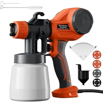 Alien 500 Electric Paint Sprayer with 4x Nozzles, 3x Spray Patterns