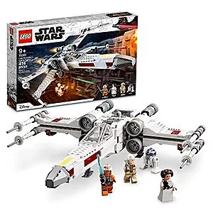 474-Piece Star Wars Luke Skywalker's X-Wing Fighter (75301)