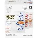 Fancy Feast Lickable Wet Cat Food Broth Complement Classics Collection Variety Pack - () 1.4 oz. Pouches