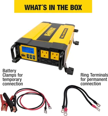 1000W Car Power Inverter w/ Triple USB Ports (DXAEPI1000)