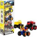 Tonka Metal Movers (Front Loader, Fire Truck & Cement Mixer)