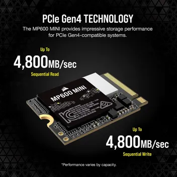 MP600 Mini 2TB 7,000Mb/sec read, TLC