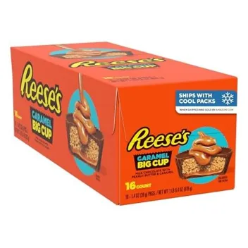 Big Cup Caramel Milk Chocolate Peanut Butter Cups (16-Pieces)