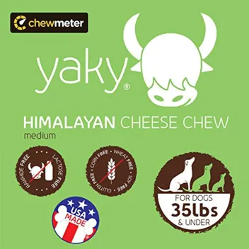 3-lbs Chewmeter Himalayan Yaky Cheese Chews (Large Dogs)