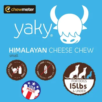 3-lbs Chewmeter Himalayan Yaky Cheese Chews (Large Dogs)