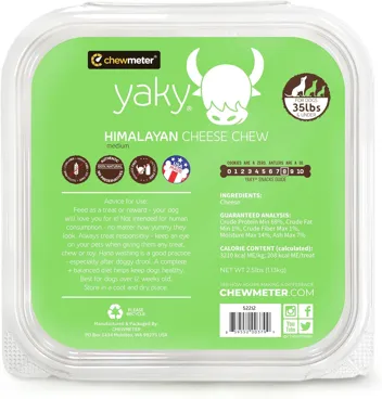 3-lbs Chewmeter Himalayan Yaky Cheese Chews (Large Dogs)