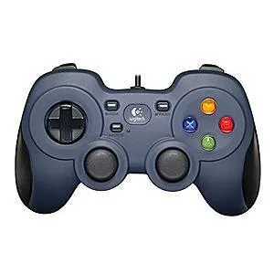 F310 Wired Plug/Play USB Gamepad Controller (Blue/Black)