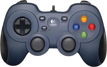 F310 Wired Plug/Play USB Gamepad Controller (Blue/Black)