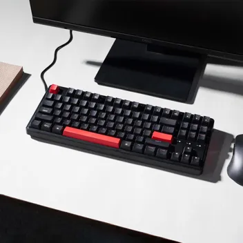 C3 Pro QMK/VIA Custom Gaming Mechanical Keyboard (Brown or Red Switch)