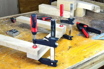 F-Style Wood Working Clamp Set (2x 6", 2x 12")