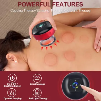 4-in-1 Smart Cupping Therapy Massager Set