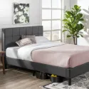 Lottie 43" Upholstered Platform Bed Frame