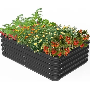 Tigerden Outside Raised Outdoor Garden Bed Kit