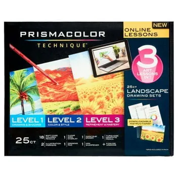 Technique Landscape Drawing Set (25 Count)