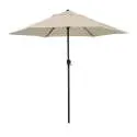 Astella 102" Beige Hexagon Market Patio Umbrella