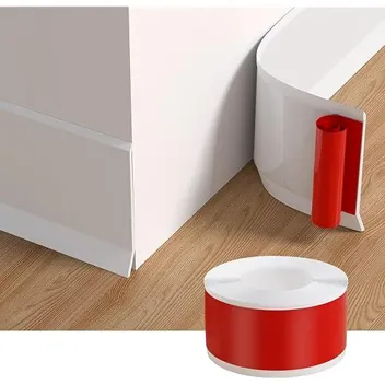 Pattengo 20ft x 4in Self-Adhesive Baseboard Molding Trim