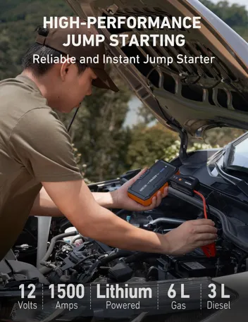 AstroAI T8 2500A 8-in-1 Car Jump Starter