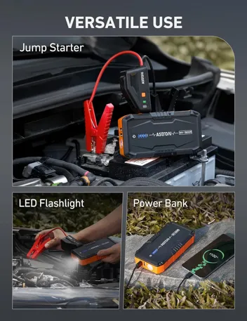 AstroAI T8 2500A 8-in-1 Car Jump Starter