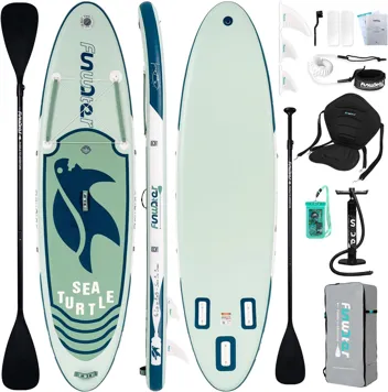 11ft x 32" Inflatable Ultra-Light Stand Up Paddle Board