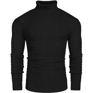 Coofandy Slim Fit Turtleneck Sweater