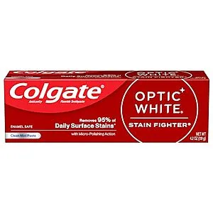 4.2-Oz Optic White Stain Fighter Whitening Toothpaste (Clean Mint)