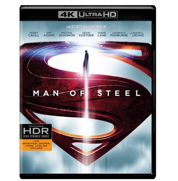 Man of Steel Movie (4K UHD, Blu-ray)