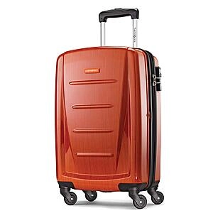 20" Winfield 2 Hardside Carry-On Luggage w/ Spinner Wheels (Orange)