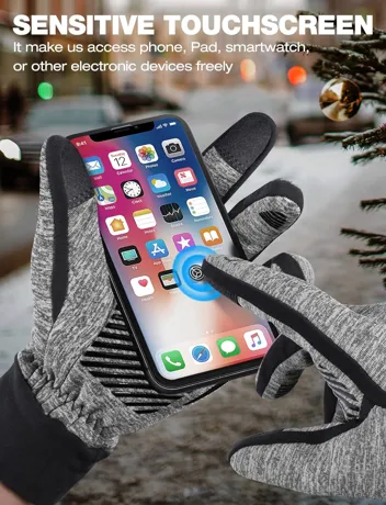 Rivmount Windproof Touchscreen Winter Gloves