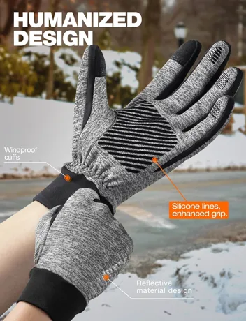 Rivmount Windproof Touchscreen Winter Gloves