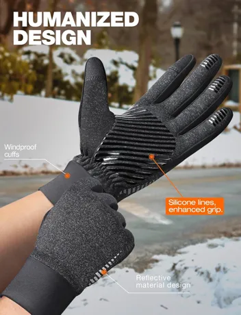 Rivmount Windproof Touchscreen Winter Gloves