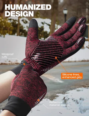 Rivmount Windproof Touchscreen Winter Gloves