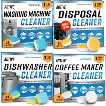 Active Washing Machine Cleaner Descaler