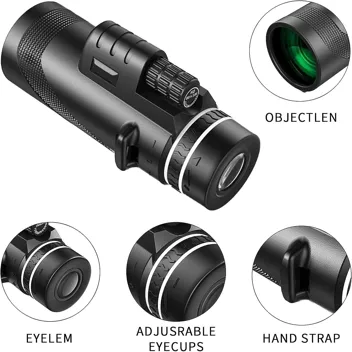 Gagaal 40x60 Monocular-Telescope Kit