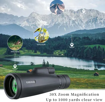 Gagaal 40x60 Monocular-Telescope Kit