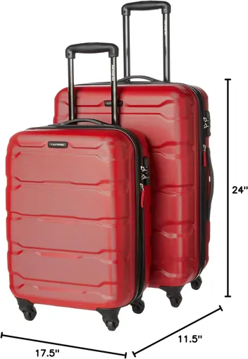 Omni PC Hardside Expandable Luggage with Spinner Wheels