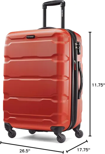 Omni PC Hardside Expandable Luggage with Spinner Wheels