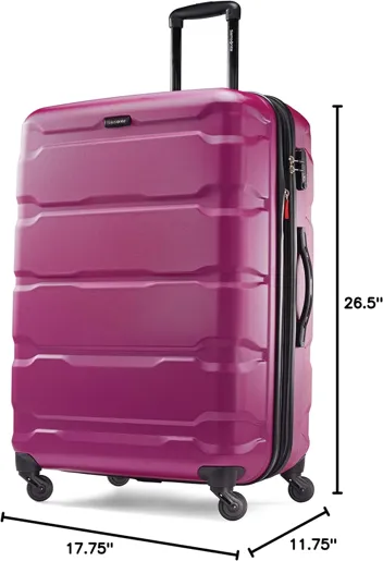 Omni PC Hardside Expandable Luggage with Spinner Wheels