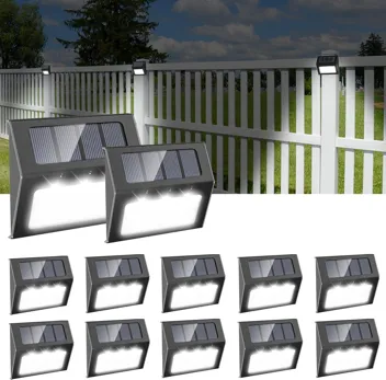 Otdair LED Solar Deck Lights