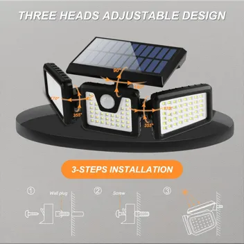 Otdair LED Solar Deck Lights