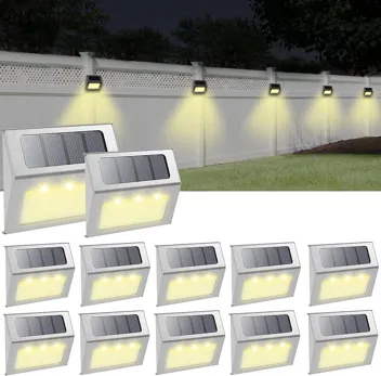 Otdair LED Solar Deck Lights