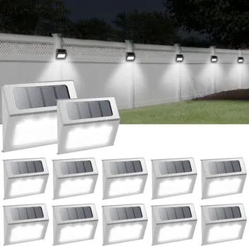 Otdair LED Solar Deck Lights
