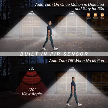 Otdair LED Solar Deck Lights