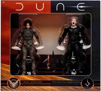 Dune 2 Paul Atreides & Feyd-Rautha Harkonnen Action Figure