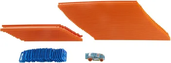 Hot Wheels Car and Mega Track Pack with 40ft of Track