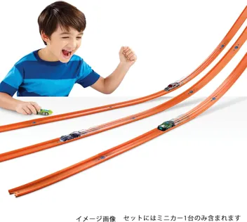 Hot Wheels Car and Mega Track Pack with 40ft of Track