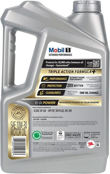 1 Truck & SUV Full Synthetic Motor Oil 0W-20, 5 Quart